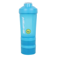 Gym Shaker Bottle With 2 Containers - Dominator ASB-07