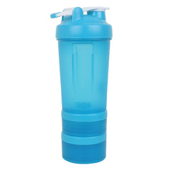 Gym Shaker Bottle With 2 Containers - Dominator ASB-07