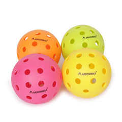 Pickleball Balls 40 Holes Outdoor Pack of 4 pcs