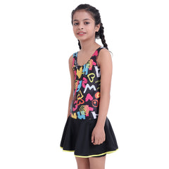 Kids Girls Swimming Kit Pink | Girls Swimwear with Goggles, Cap, Earplug, Nose Clip & Swimming Bag