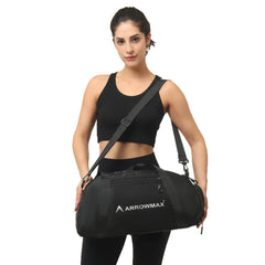 Premium Gym Bag Duffle Travel Carry Bag with Shoe Compartment for Men & Women – Sports, Fitness & Travel Use