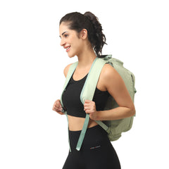 Spacious gym travel bagpack with large storage and multiple pockets for gym, sports and travel in India.