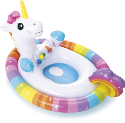 Intex Swimming Walker Tube For Kids 3-4 Years Unicorn