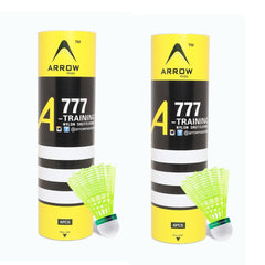 Nylon Badminton Shuttlecock – Durable, Stable & Practice-Ready A-777 (Pack of 6)
