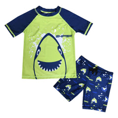 Kids' 2-Piece Swim Set – Stretchable, Quick-Dry & UV Protective