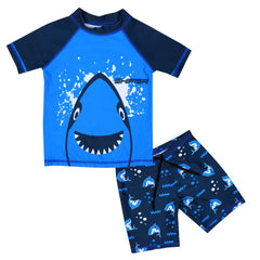 Kids' 2-Piece Swim Set – Stretchable, Quick-Dry & UV Protective