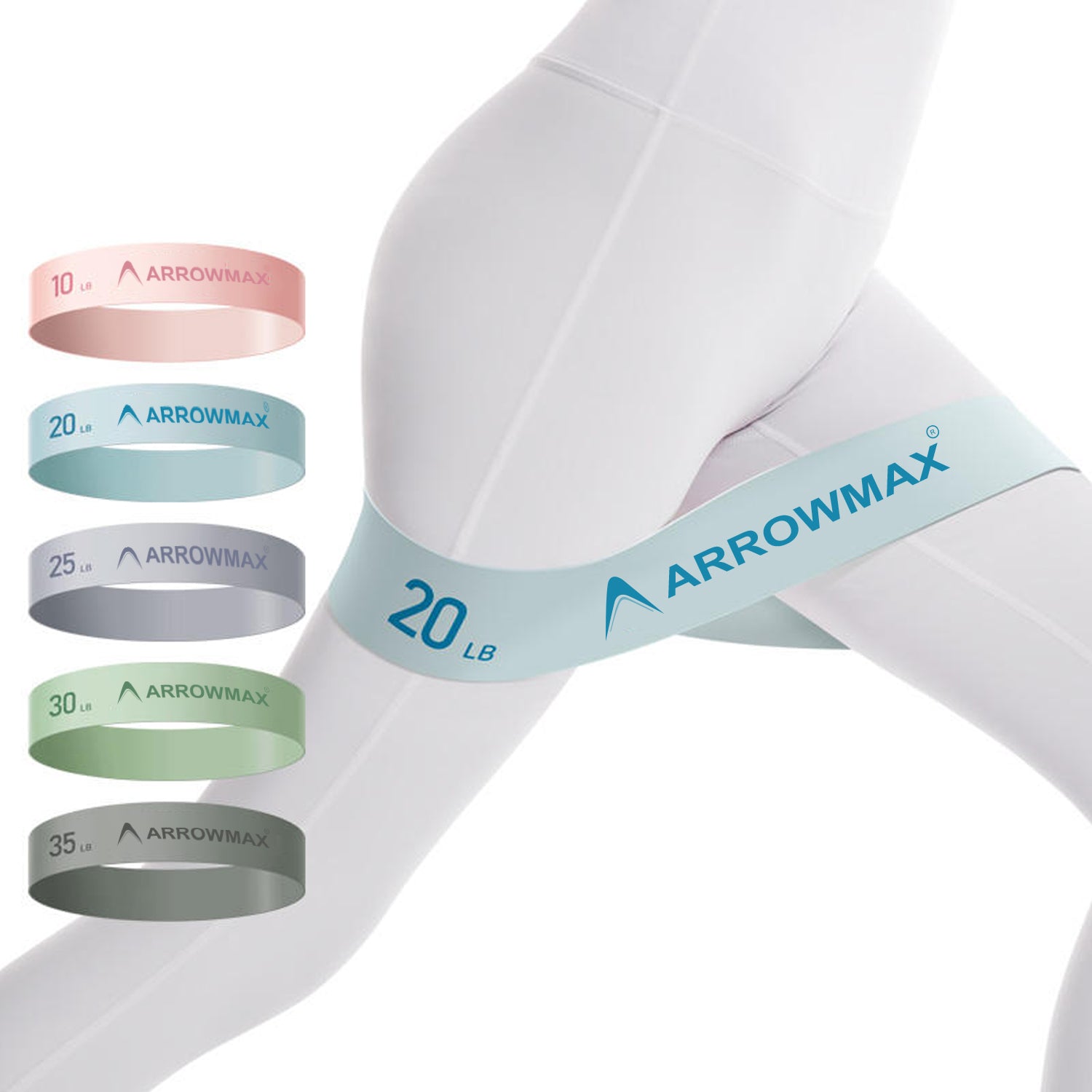 loop bands set workout theraband exercise stretching yoga